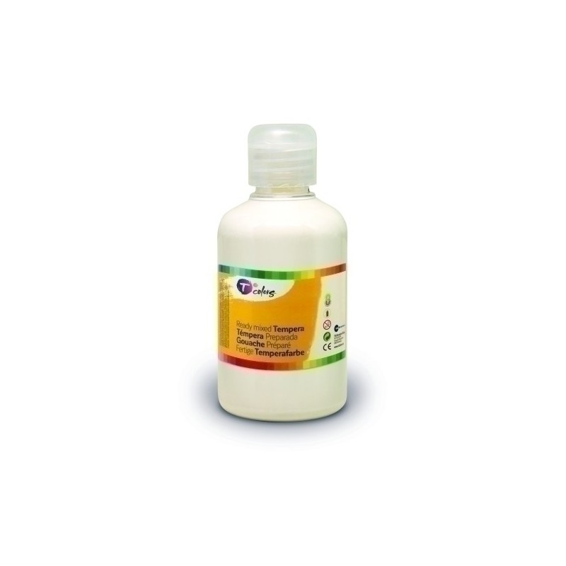 33845-TEMPERA TCOLORS LIQ.500 ml BLANCO precio por 1 unidades