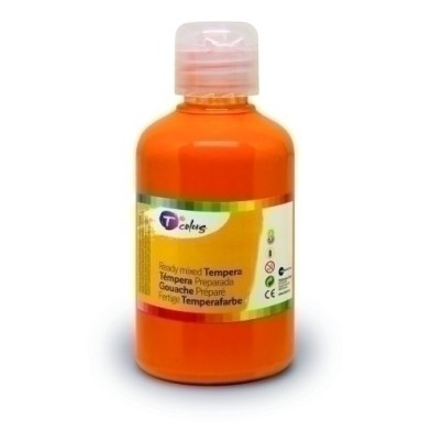 33847-TEMPERA TCOLORS LIQ.500 ml NARANJA precio por 1 unidades