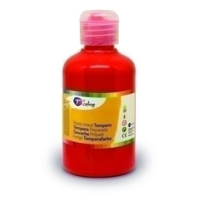 33848-TEMPERA TCOLORS LIQ.500 ml ROJO precio por 1 unidades