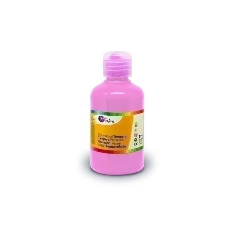 33865-TEMPERA TCOLORS LIQ.500 ml ROSA precio por 1 unidades