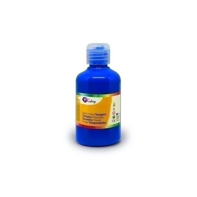 33869-TEMPERA TCOLORS LIQ.500 ml AZUL ULTRAMAR precio por 1 unidades