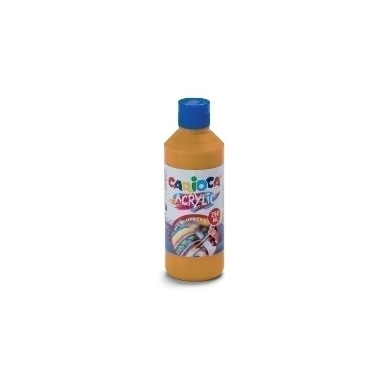 40431/19-TEMPERA CARIOCA ACR.LIQ.250ml ORO precio por 1 unidades