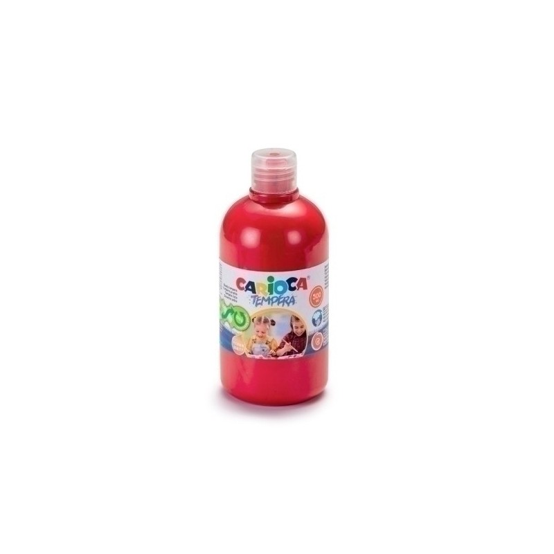 40427/10-TEMPERA CARIOCA LIQ.500 ml ROJO precio por 1 unidades