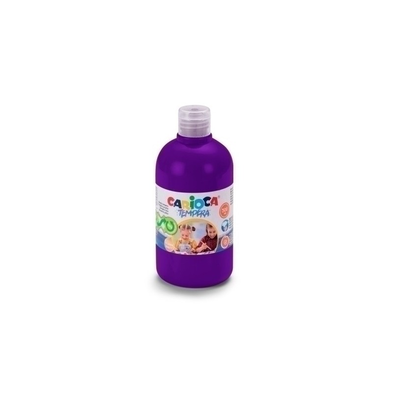 40427/18-TEMPERA CARIOCA LIQ.500 ml MORADO precio por 1 unidades