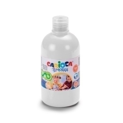 40427/01-TEMPERA CARIOCA LIQ.500 ml BLANCO precio por 1 unidades