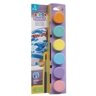 40485-TEMPERA CARIOCA 25ml PAS.E/6 precio por 1 unidades