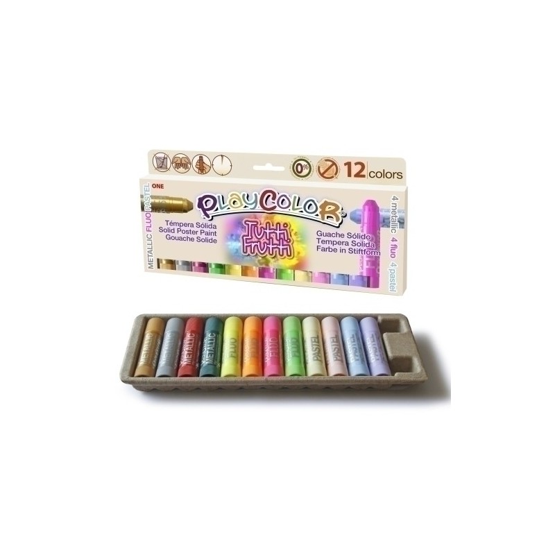 20181-TEMPERA INSTANT PLAYC. ONE TUTTI P/12 precio por 1 unidades