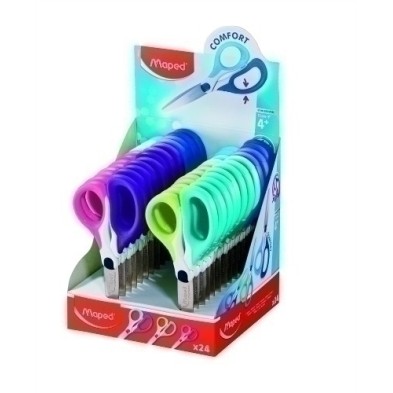 484412-TIJERAS MAPED SENSOFT 13 cm. EXPOS.24 precio por 1 unidades