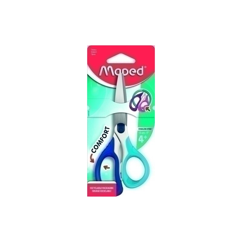 484410-TIJERAS MAPED SENSOFT 13 cm. precio por 1 unidades