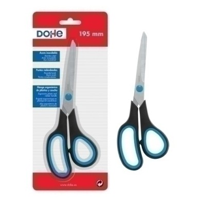 79220-TIJERAS DOHE ERGONOMICA 19cm. ASIMETRICA precio por 1 unidades