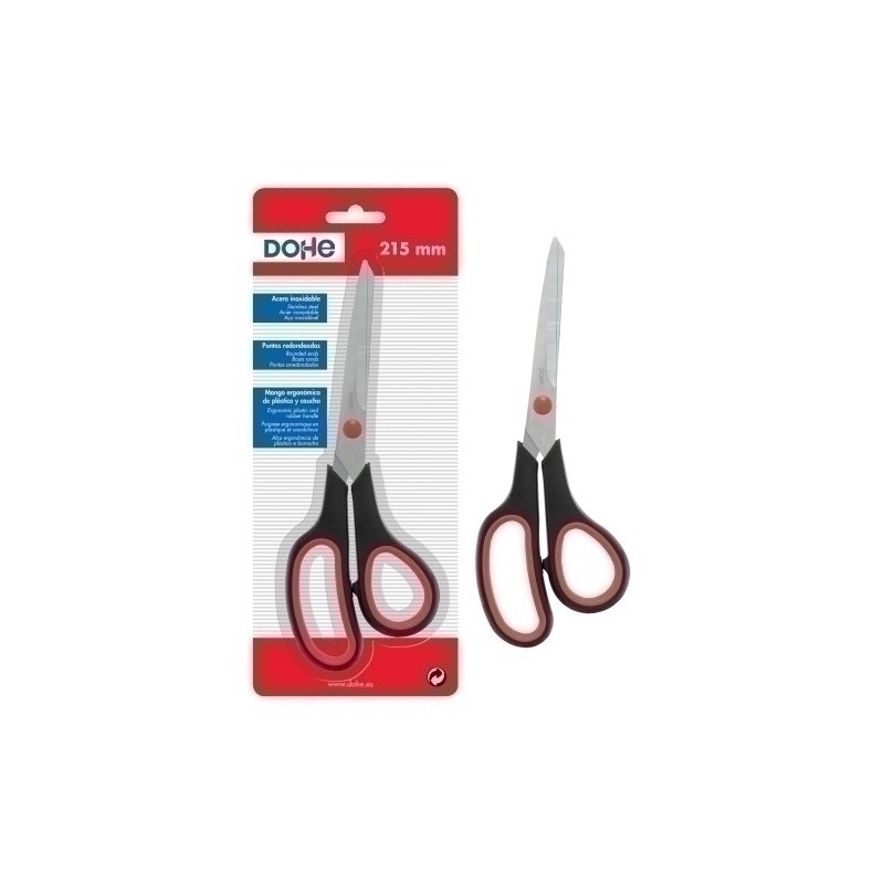 79231-TIJERAS DOHE ERGONOMICA 21cm. ASIMETRICA precio por 1 unidades