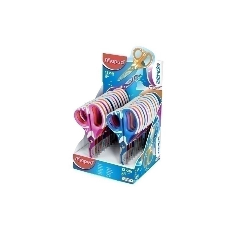 670112-TIJERAS MAPED ZENOA FIT 13cm. EXP.24 precio por 1 unidades