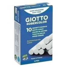 F538700-TIZAS  BLANCAS GIOTTO ROBERCOLOR EST. 10 precio por 1 unidades