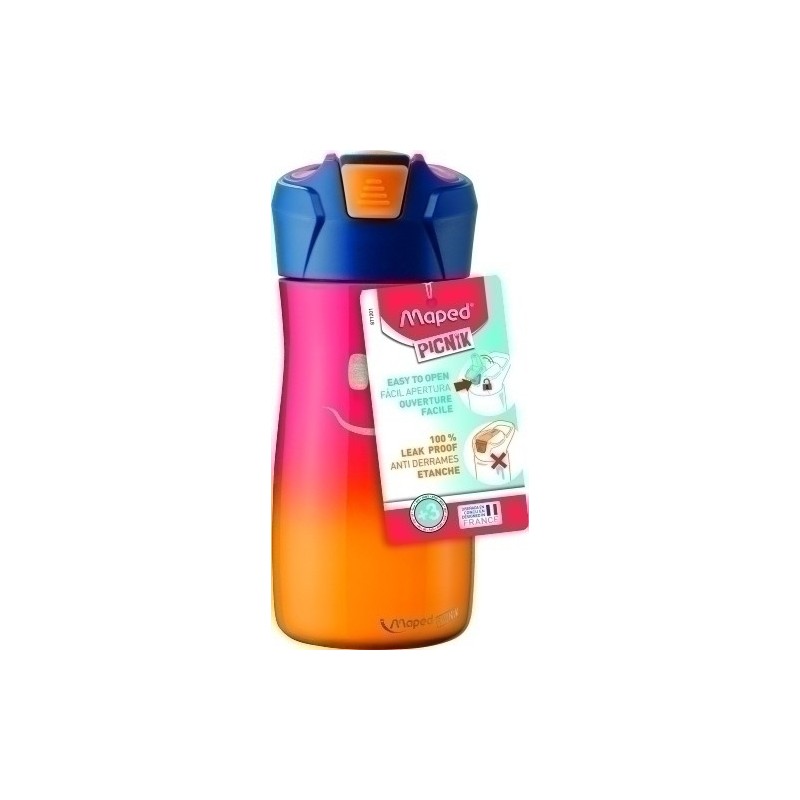 871201-BOTELLA MAPED CONCEPT KIDS 430ML. ROSA precio por 6 unidades