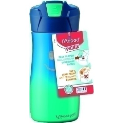 871203-BOTELLA MAPED CONCEPT KIDS 430ML. AZUL precio por 6 unidades
