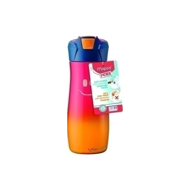 871301-BOTELLA MAPED CONCEPT KIDS 580ML. ROSA precio por 6 unidades