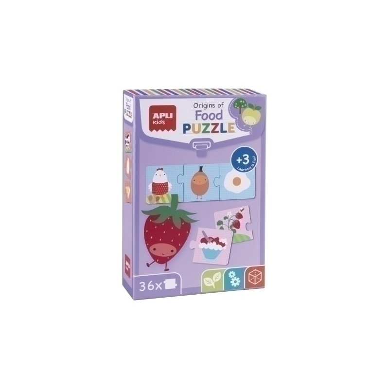 14360-PUZZLE EDUCATIVO APLI KIDS ALIMENTOS precio por 1 unidades