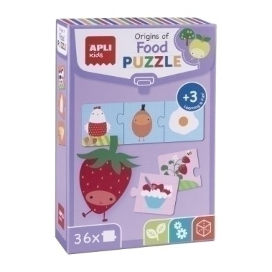 14360-PUZZLE EDUCATIVO APLI KIDS ALIMENTOS precio por 1 unidades