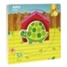 17559-PUZZLE EDUCATIVO APLI CAPAS TORTUGA precio por 1 unidades