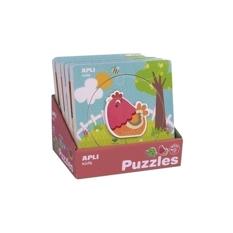 17651-PUZZLE EDUCATIVO APLI CAPAS EXP.6 precio por 1 unidades