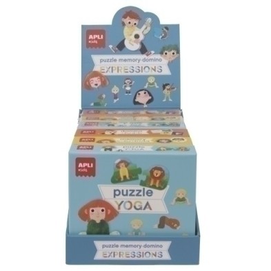 18202-PUZZLE EDUCATIVO APLI EXPRESSIONS C/6 precio por 1 unidades