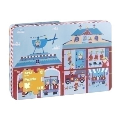 19014-PUZZLE EDUCATIVO APLI ESTACION BOMBEROS precio por 1 unidades