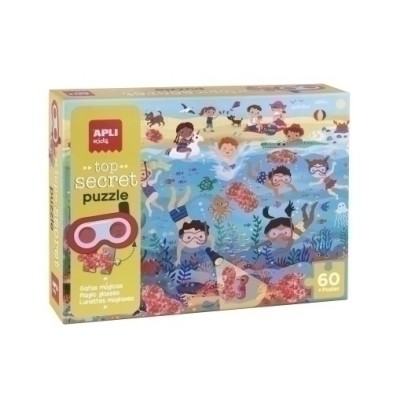 19220-PUZZLE EDUCATIVO APLI SECRETO PLAYA precio por 1 unidades