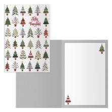 70015-CHRISTMAS DOHE 115x170 PINOS precio por 6 unidades