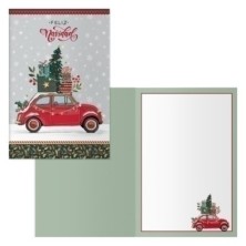 70020-CHRISTMAS DOHE 115x170 COCHE precio por 6 unidades