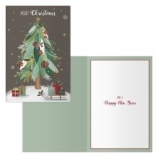 70023-CHRISTMAS DOHE 115x170 TREE  precio por 6 unidades