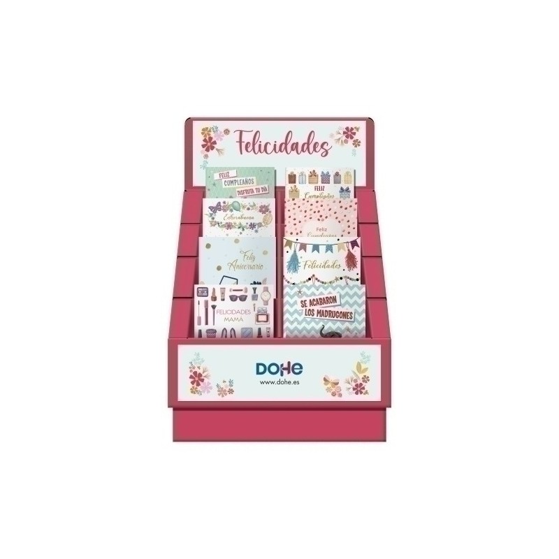70099-TARJETA DE FELICITACION DOHE 115x170 SUR precio por 1 unidades