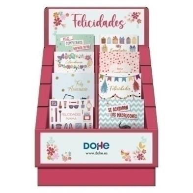 70099-TARJETA DE FELICITACION DOHE 115x170 SUR precio por 1 unidades