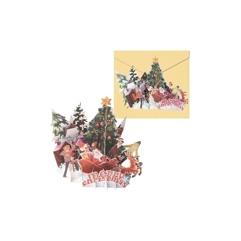 70240-CHRISTMAS DOHE 3D 150x175 VILLAGE precio por 1 unidades