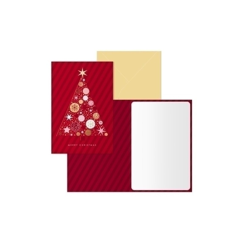 70177-CHRISTMAS DOHE 115x170 ABETO precio por 6 unidades