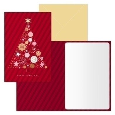 70177-CHRISTMAS DOHE 115x170 ABETO precio por 6 unidades