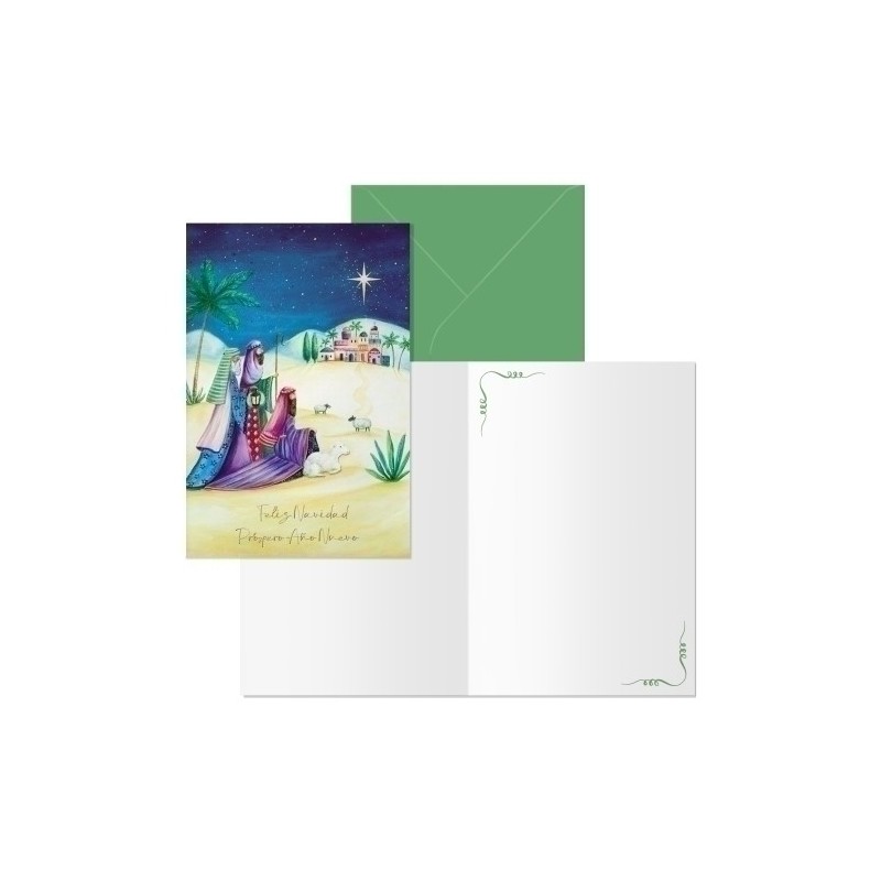 70190-CHRISTMAS DOHE 115x170 PASTORES precio por 6 unidades