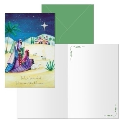 70190-CHRISTMAS DOHE 115x170 PASTORES precio por 6 unidades