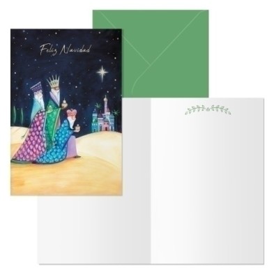 70192-CHRISTMAS DOHE 115x170 MAGOS precio por 6 unidades