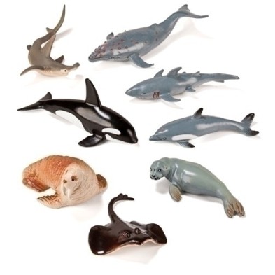 27460-BOTE  8 FIG.ANIMALES MARINOS precio por 1 unidades