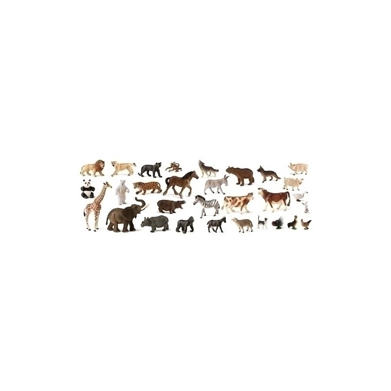 25140-CONTENEDOR 30 FIG. ANIMALES SURTIDOS precio por 1 unidades