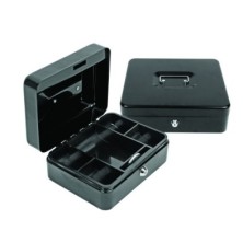 91623-CAJA DE CAUDALES FOROFIS 25x18x9 NEGRO precio por 1 unidades