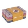 19554-CAJA ALMACENAMIENTO APLI PACK 4 SURT. precio por 1 unidades