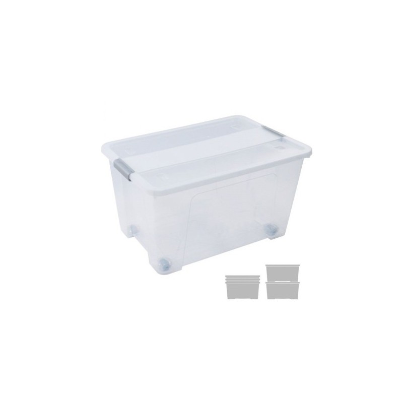 CP1482052C CS TP-CAJA ALMACENAMIENTO A.2000 52L PP TRANS. precio por 1 unidades