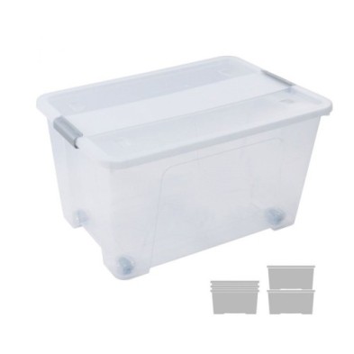 CP1482052C CS TP-CAJA ALMACENAMIENTO A.2000 52L PP TRANS. precio por 1 unidades
