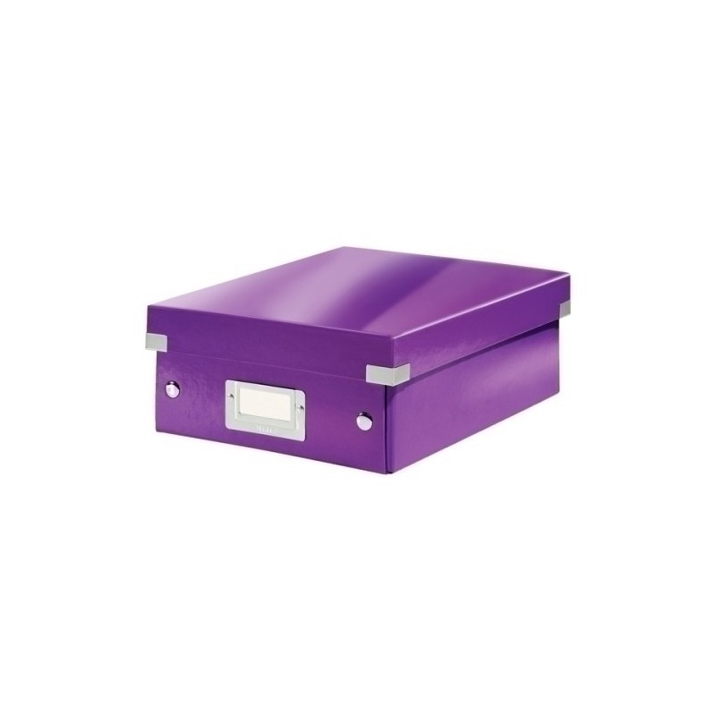 60570062-CAJA ALMACENAMIENTO LEITZ PQ. VIOLETA precio por 1 unidades