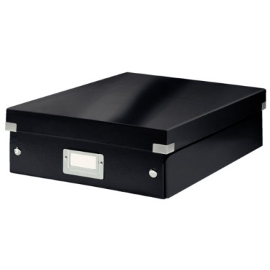 60580095-CAJA ALMACENAMIENTO LEITZ MD. NEGRO precio por 1 unidades