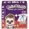 58041-PACK PLAYCOLOR MAQUILL.+TEXTIL ZOMBIE precio por 1 unidades