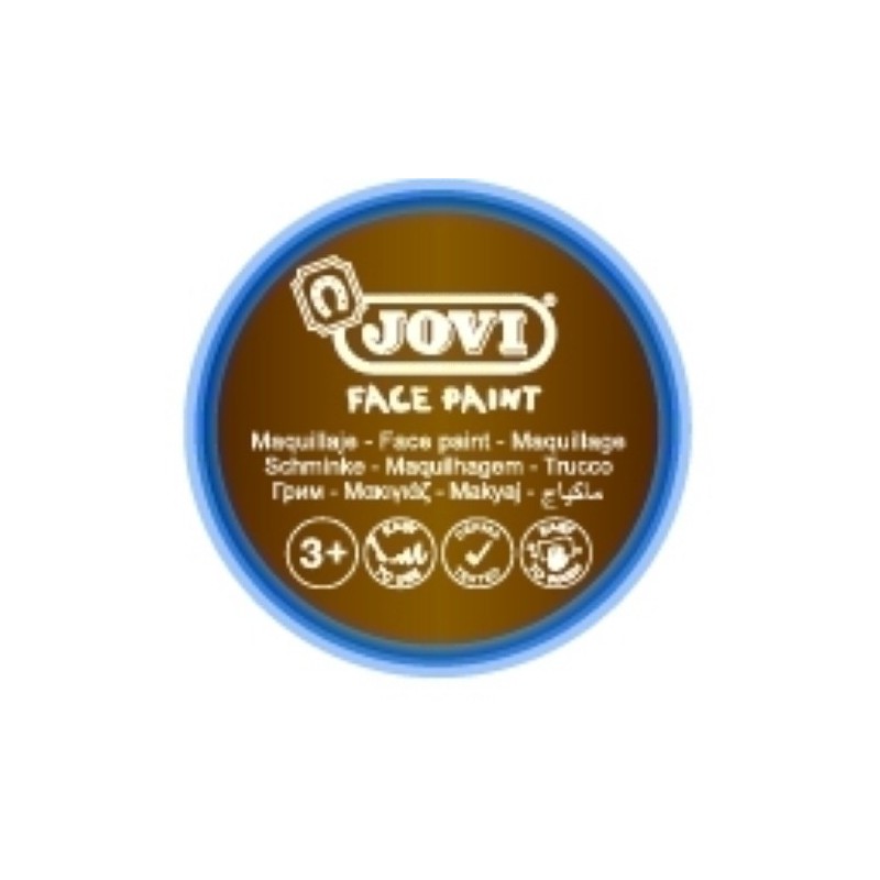17109-MAQUILL.JOVI CREMA BOTE 8 ml Cj.6 MARRON precio por 1 unidades