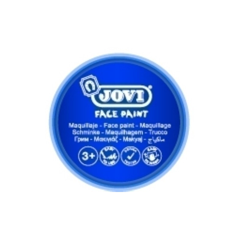 17113-MAQUILL.JOVI CREMA BOTE 8 ml Cj.6 AZUL precio por 1 unidades