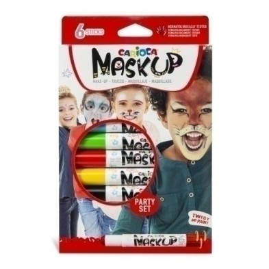 43052-MAQUILL.CARIOCA BARRA PARTY SET C/6 precio por 1 unidades